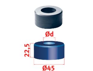 METALLKRAFT - Okrągła matryca nr 45 O15,7 Mubea