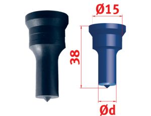 METALLKRAFT - Dziurkacz okrągły nr 1 O13,5 mm Mubea