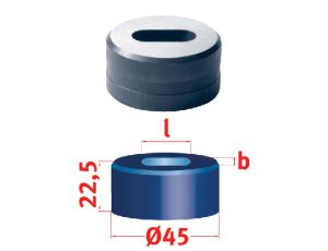 METALLKRAFT - Slot dieNo.45O20,0x31,0 Mubea