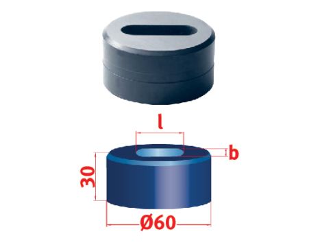METALLKRAFT - Gniazdo matrycyNo.60O13.8x40.3 Mubea