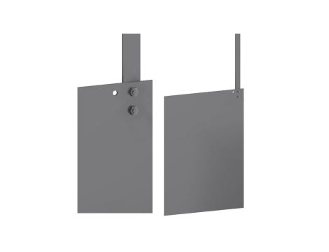 Uziom płytowy 500x500x3 z bednarką 2m 30x4