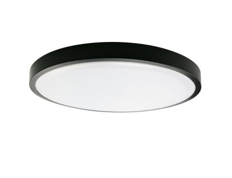 Oprawa LED Plafoniera SPHERE 18W 1850lm ciepła/naturalna/zimna IP44 CCT, czarny ring