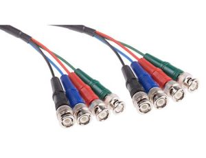 Kabel koncentryczny, Czarny Wtyk BNC Wtyk BNC 3m, RS PRO Z zakończeniem