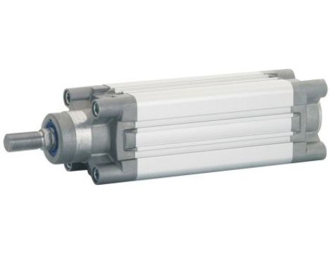 Siłownik pneumatyczny, dwustronnego działania Ø 100mm, skok 25mm, Amortyzacja, RS PRO