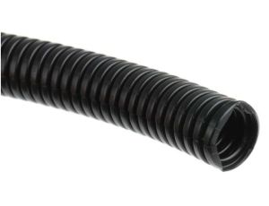 Elastyczny, dzielony, Ø 10.7mm, dł. 10m, materiał: Tworzywo sztuczne, kolor: Czarny, RS PRO