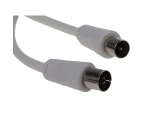 Kabel koncentryczny, Szary 1.5m, RS PRO Z zakończeniem