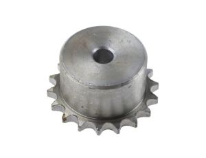 Koło łańcuchowe drabinkowe, 18 zębów, 06B-1, Pilot, śr otworu: 12mm, śr toczna: 54.85mm, Stal