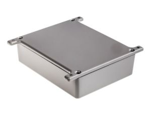 Obudowa Szary z kołnierzem, 119 x 93.5 x 34mm, RS PRO