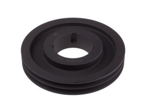 Krążek, śr. całkowita: 184mm, śr. otworu: 50mm, l. rowków: 2, Żeliwo, stal