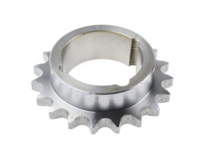 Koło łańcuchowe drabinkowe, 19 zębów, 12B-1, Nakrętka stożkowa, śr toczna: 115.75mm, Stal