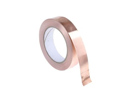 Taśma metalizowana, 0.06mm BS EN 60454 – część 2 x 25mm x 33m, 4,5 N/cm, RS PRO