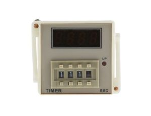 Przekaźnik czasowy zwłoczny jednofunkcyjny 999.9s SPDT 1-stykowy SPDT 100 → 240V ac