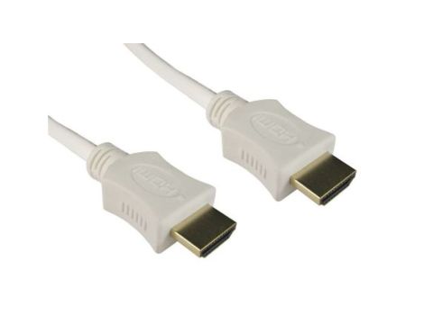 Zespół cyfrowych kabli wideo i monitorowych 20m Wtyk HDMI to Wtyk HDMI Biały