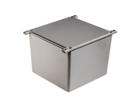 Obudowa Szary z kołnierzem, 120.5 x 120.5 x 95.2mm, RS PRO
