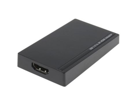 Adapter, 3840 x 2160, do wyświetlaczy: 1, USB A, USB 3.0, HDMI