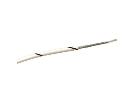 Przewód jednożyłowy linkowy, 0,2 mm, 7/0,2 mm, 24 AWG, PVC, 1 kV AC, Czarny/Biały, dł. 100m, RS PRO