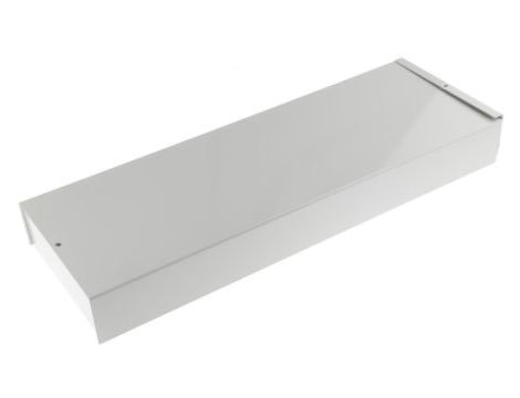 Obudowa urządzeń elektronicznych, Stal walcowana na zimno, Szary, 430 x 150 x 50mm, RS PRO