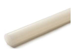 Pręt z polifluorku winylidenu PVDF, Ø 40mm x 500mm