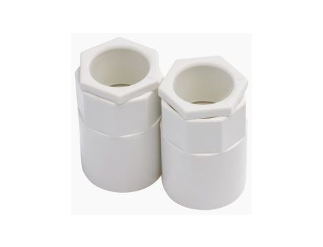 Adapter, PVC 20 (Dia.)mm RS PRO