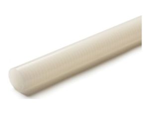 Pręt z polifluorku winylidenu PVDF, Ø 20mm x 1m