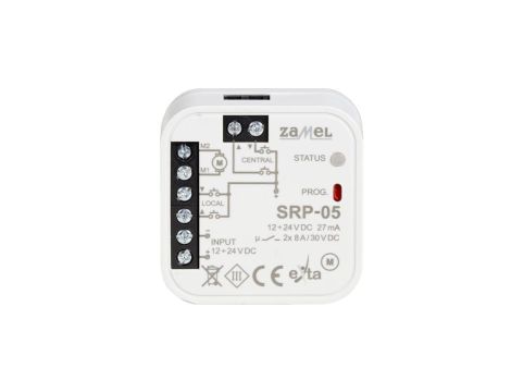 EXTA Sterownik rolet przewodowy dopuszkowy SRP-05/12-24V