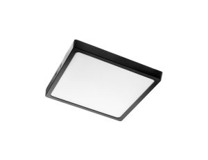 Plafon natynkowy Panel LED 24W 4000K Czarny kwadratowy Proma LVT