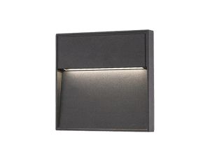 Lampa Ogrodowa Kinkiet Elewacyjny LED SANTIEGO 4W IP54 4000K Kwadratowy