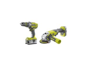 ZESTAW NARZĘDZI AKU. R18PDAG-242S 18V 1*2.0AH 1*4.0AH