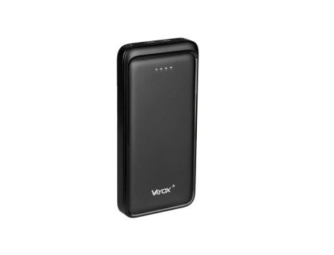 Powerbank 10000 mAh wejście USB-C wyjście 2xUSB-A + USB-C 5V 2.1A czarny VA0340 Vayox
