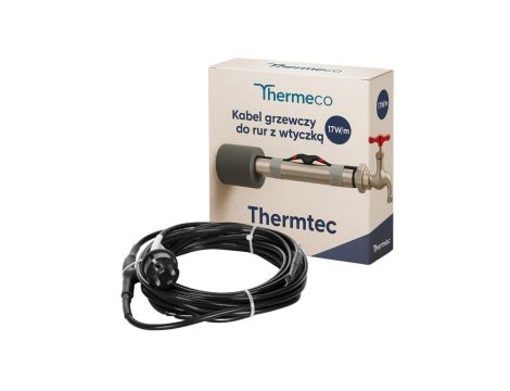 Przewód grzejny THERMTEC 17W/m - 10m