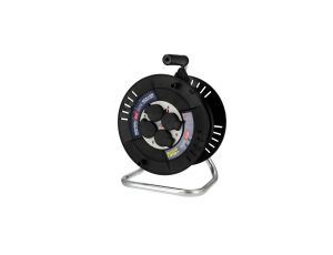 Przedłużacz bębnowy 4-gniazdowy IP44, czarny, 3X1,5mm 40m HOROZ ELECTRIC