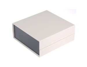 Obudowa urządzeń elektronicznych, ABS, biała, 159 x 154 x 64mm, RS PRO