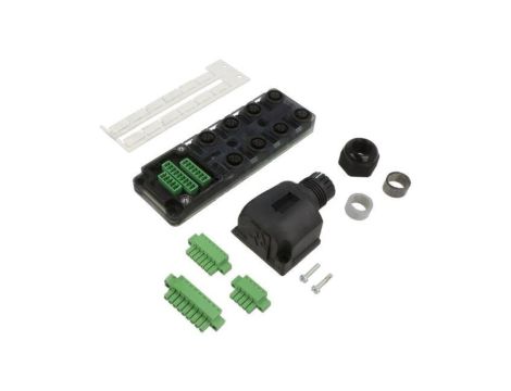 Centralka połączeniowa 8xM12 5-PIN PNP 24VDC 4A IP65/IP67 8000-88550-0000000