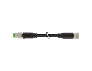 Kabel: do czujników/automatyki M8 3-PIN 0,5m 60VDC 50VAC 4A 7000-88001-6300060
