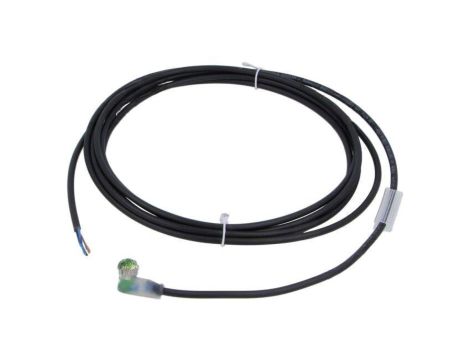 Kabel: do czujników/automatyki M8 3-PIN kątowe 3m wtyk 30VDC 7000-08121-6300300