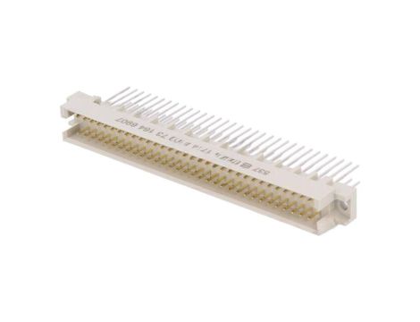 Złącze: DIN 41612, wtyk, męskie, PIN: 64, proste, Wersja: typ R 09731646907