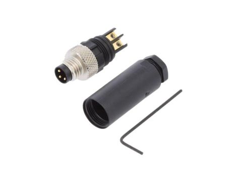 Złącze: M8, wtyk, męskie 99 3379 100 03