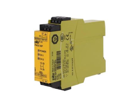 Moduł: przekaźnik bezpieczeństwa, Uzas: 24VAC, Uzas: 24VDC, IN: 4 777303