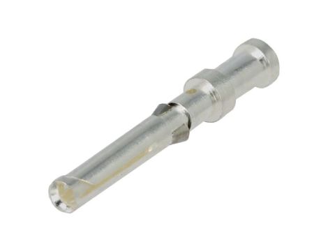 Styk, żeńskie, srebrzony, 0,5mm2, toczone styki, zaciskanie 1663404