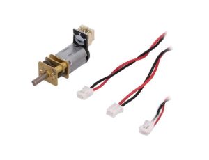 Silnik: DC z przekładnią 16VDC 100mA Oś: nacięcie D FIT0467