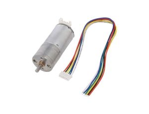 Silnik: DC z enkoderem, z przekładnią 6VDC 3, 2A Oś: nacięcie D FIT0521