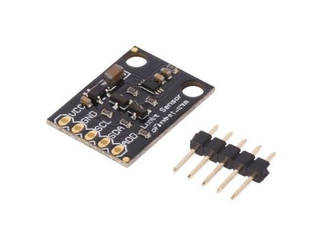 Czujnik: natężenia oświetlenia I2C IC: BH1750 Zakres: 165535lx SEN0097