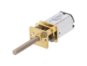 Silnik: DC z przekładnią 6VDC 185mA Oś: gwintowana 98obr./min FIT0577