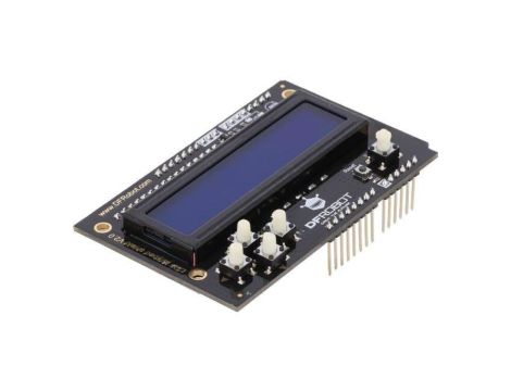 Wyświetlacz: LCD 16x2 RGB LED Interfejs: I2C DFR0374