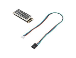 Wyświetlacz: LED Il.zn: 4 zielony 67x22mm 5VDC DFR0645-G