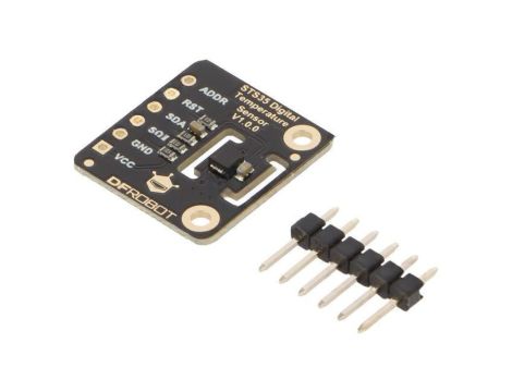 Czujnik: atmosferyczny temperatury I2C 2, 155, 5VDC IC: STS35 SEN0434