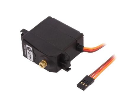 Silnik: serwomechanizm 4,87, 2VDC standard analogowe metal SER0038