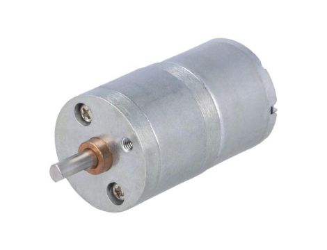 Silnik: DC z przekładnią 27,5VDC 600mA Oś: nacięcie D FIT0495-F