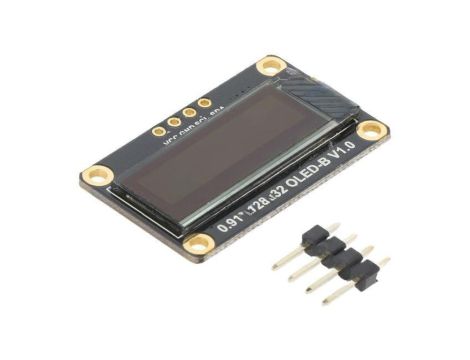 Wyświetlacz: OLED 0,91 Interfejs: I2C 180cd/m2 DFR0648