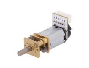 Silnik: DC z enkoderem, z przekładnią 6VDC 170mA Oś: nacięcie D FIT0484